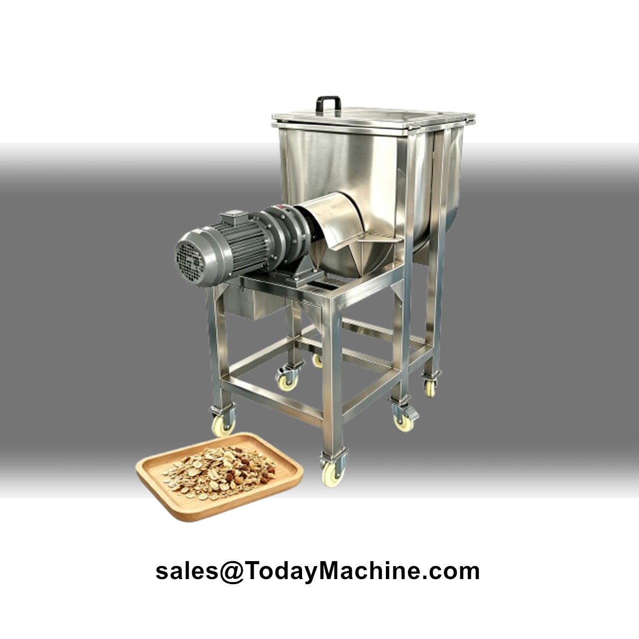 Blender - Bandmischer-Mischmaschine für Pulver, Mehl, Kaffee, Gewürze