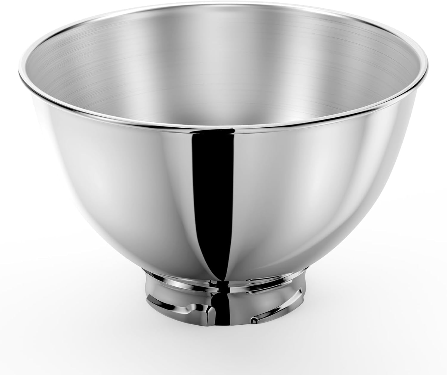 Stand Mixer - 3-Quart Edelstahlschüssel für KitchenAid Tilt-Head 4,5qt
