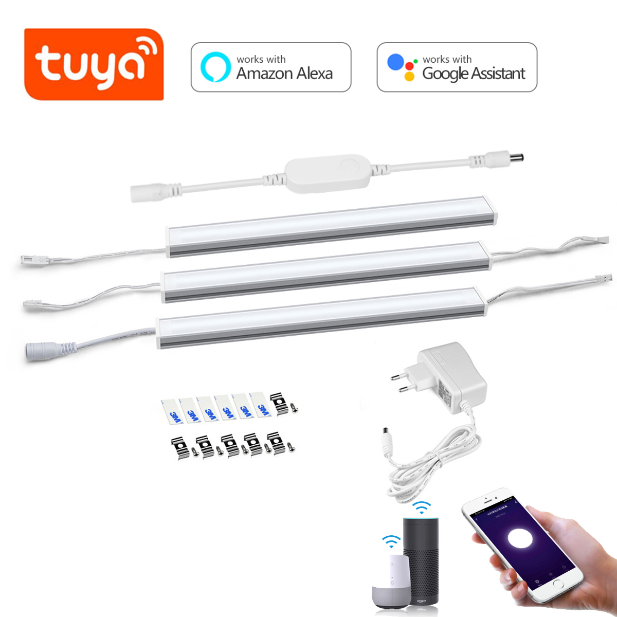 Kitchen Appliances Cabinet - Smart Tuya Wifi Aluminium Bar LED