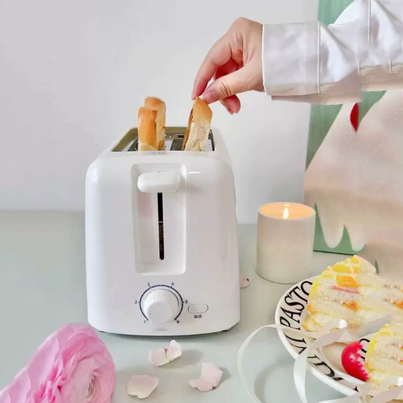 Toaster - 220V Edelstahl Elektrischer Toaster Brotbackofen Frühstücksmaschine