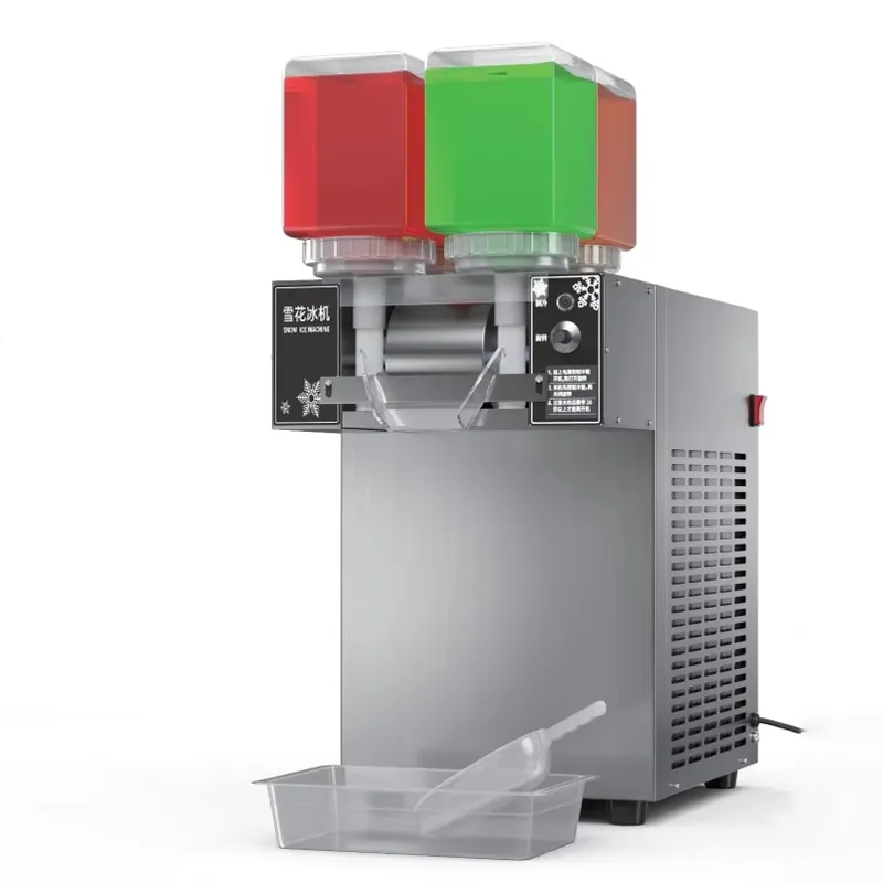 Coffee Maker - Koreanische Kakigori-Maschine für Cafés, Bingsoo-Schneeflocken-Eiszerkleinerer, Eisrasierer,