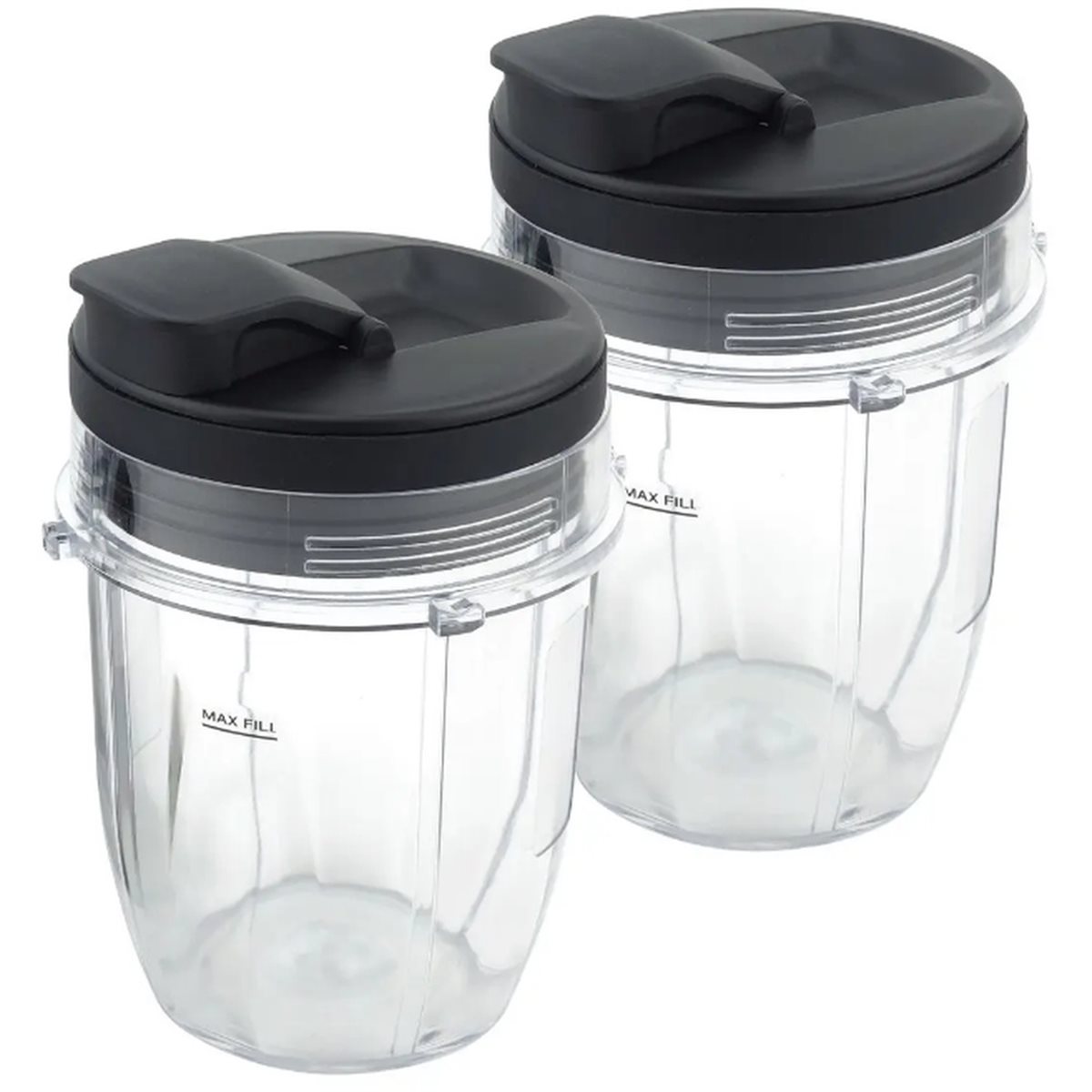 Blender - Aktualisierung. 2er-Pack 12-Unzen-Becher-Ersatzteile, kompatibel mit Nutri