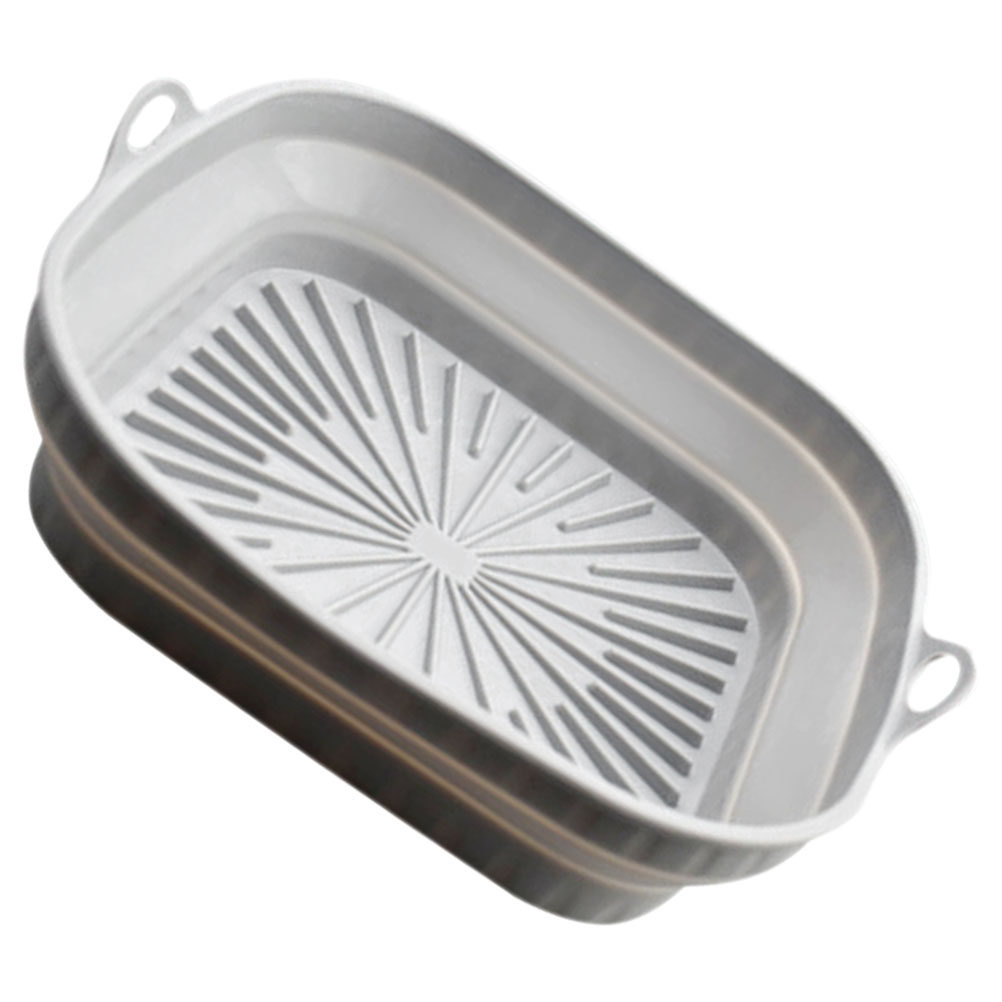 Air Fryer - Wiederverwendbare Antihaft-Backmatte aus Silikon mit Doppelgriff