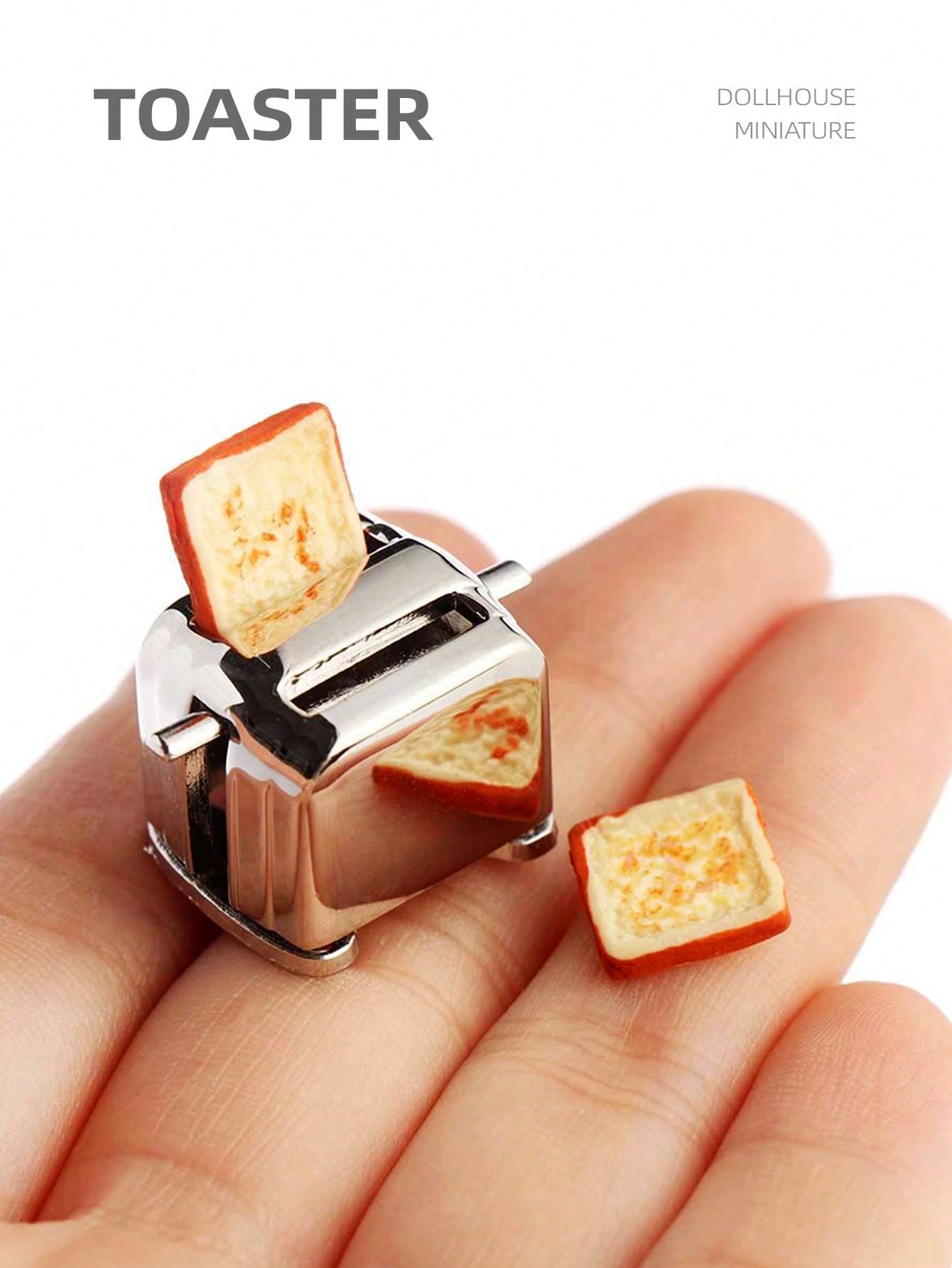 1:12 Puppenhaus-Miniatur-Toast – Kitchen Appliances In Bewertung und Preis