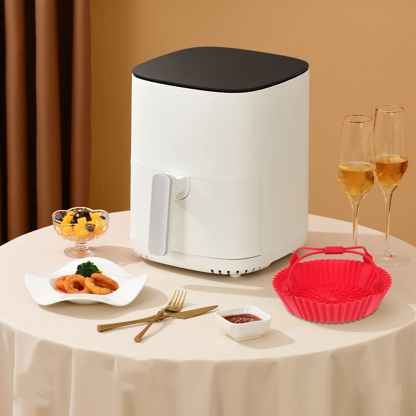 Silikon-Backblech für Heißluft – Air Fryer Bewertung und Preis