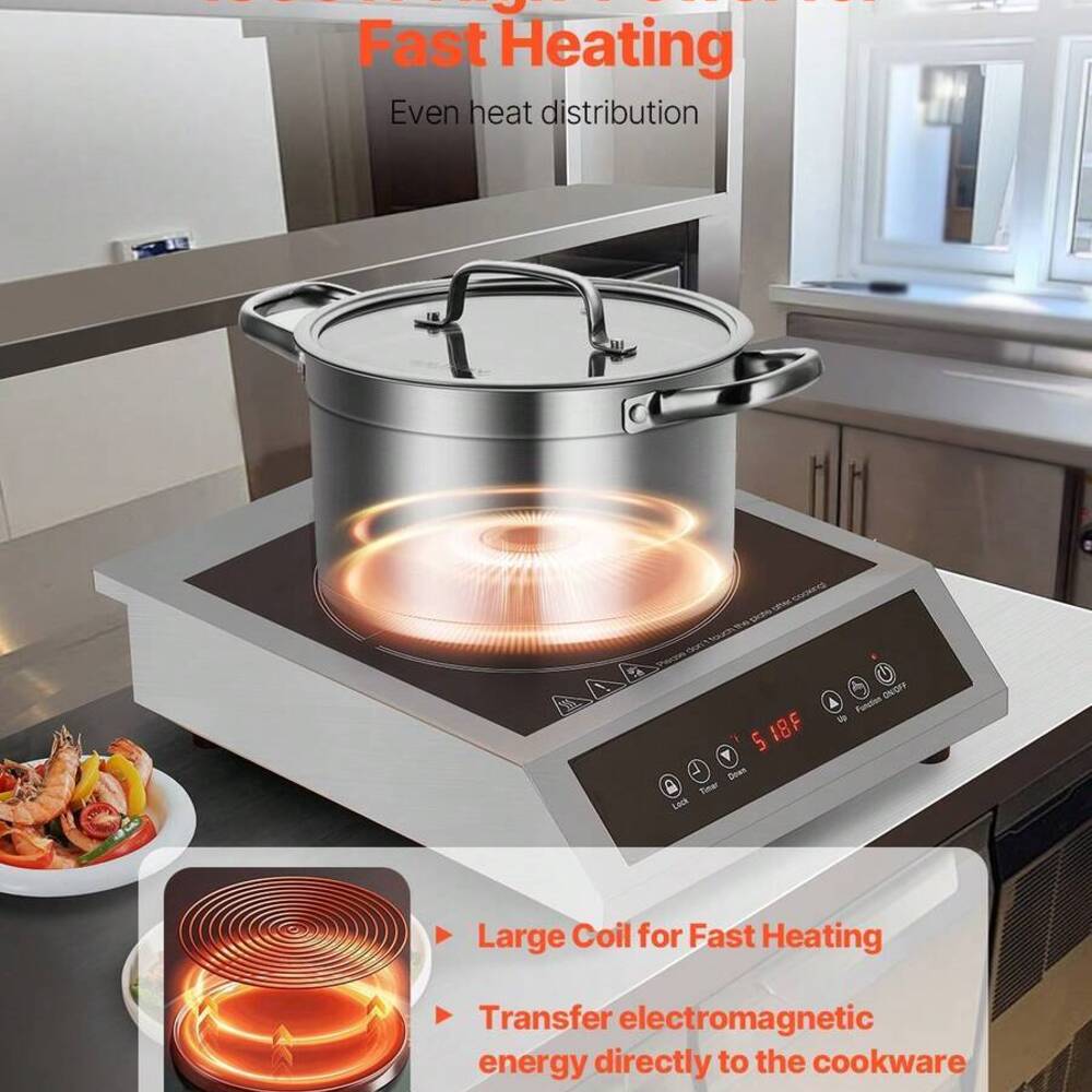 Tragbares Kochfeld, 1800W Gewe – Induction Cooktop Portable Bewertung und Preis