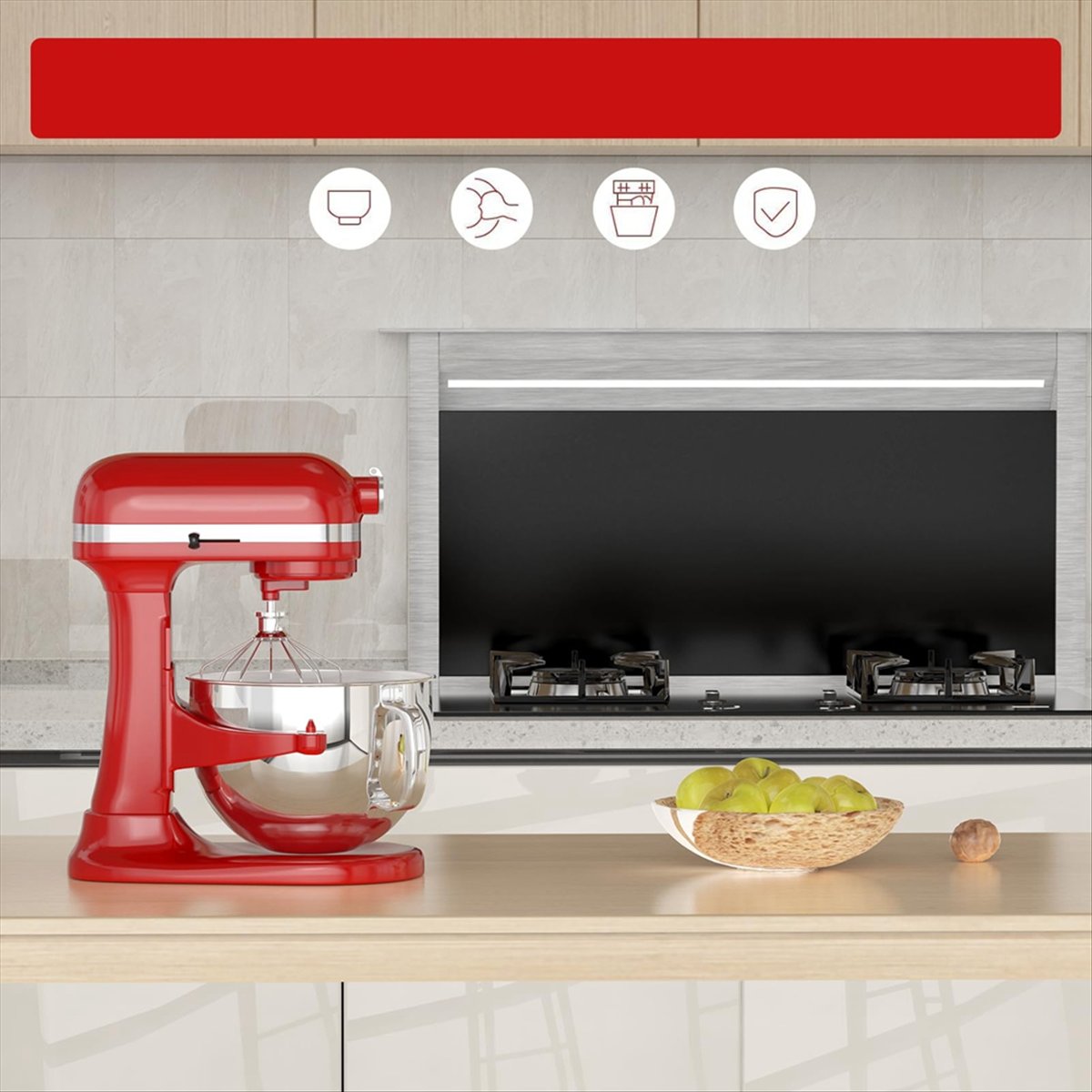 6QT Edelstahl-Mixerschüssel fü – Stand Mixer Bewertung und Preis