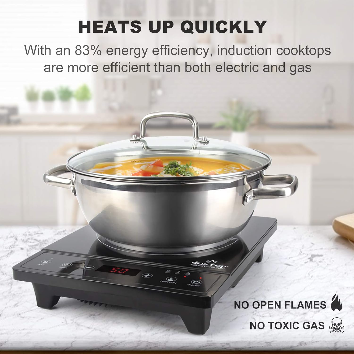 Tragbares Induktionskochfeld,  – Induction Cooktop Portable Bewertung und Preis