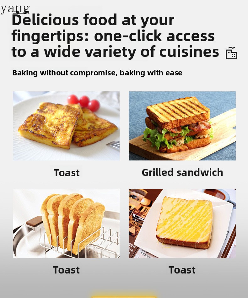 YJQ kommerzieller Vier-Scheibe – Toaster Bewertung und Preis