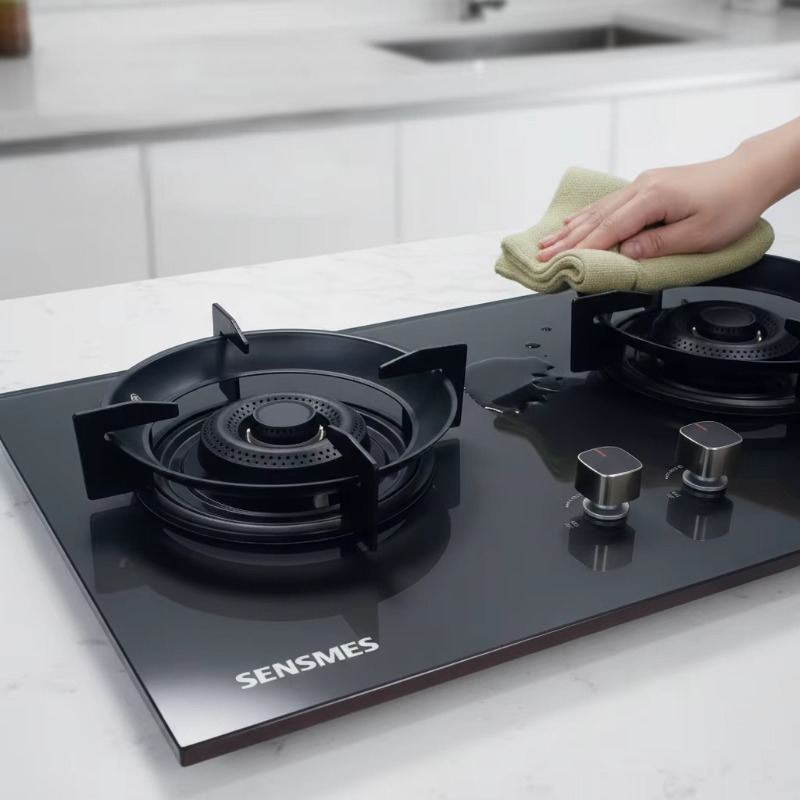 Schwarzes gehärtetes Glaspanel – Kitchen Appliances In Bewertung und Preis